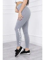 Legíny kalhoty Brooklyn šedé