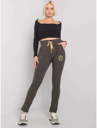 Tepláky RV DR 6685.70P tmavá khaki