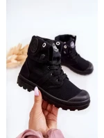 Dětské vysoké tenisky Černe Tobby