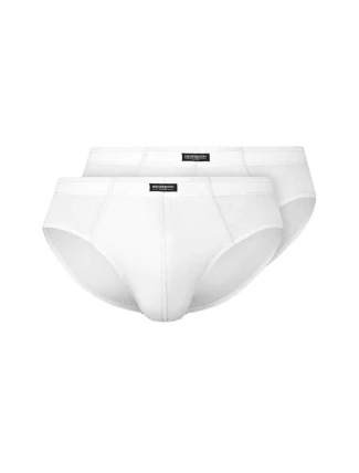 Pánské slipy 2 pack 1440 Basic white - HENDERSON Pánské slipy 2 pack 1440 Basic white - HENDERSON