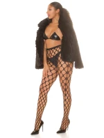Sexy síťované punčocháče R39154 černé - In-Stylefashion