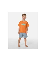 Chlapecké tričko RIP CURL Ride The Wave Logo Tee – Boy, oranžové, dětské