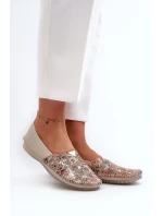 Dámské kožené baleríny Maciejka 1930B-04 Beige Dámské kožené baleríny Maciejka 1930B-04 Beige