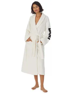 Dámský župan YI2022605F 111 bílá - DKNY