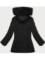 Černá prošívaná dámská zimní bunda J Style (16M9119-392)