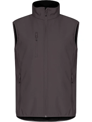 Clique Classic Softshell Vest M Pánská 3-vrstvá softshellová vesta 67.0911 dark grey Clique Classic Softshell Vest M Pánská 3-vrstvá softshellová vesta 67.0911 dark grey