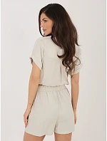 Šortky D60103M62612KA2 světle béžové