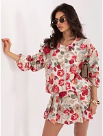 IT KR bunda FL10357 1.30 červená