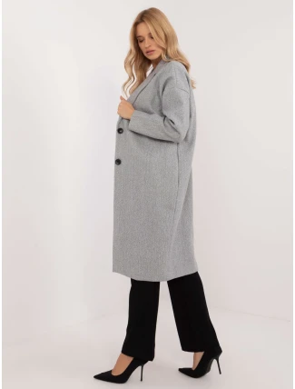 Kabát TW EN BI 7298 2.14 šedý Kabát TW EN BI 7298 2.14 šedý