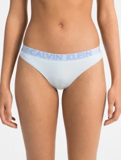 Dámské tanga QD3636E-TDX modrá - Calvin Klein
