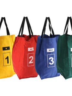 Skákací pytle s držadly a čísly