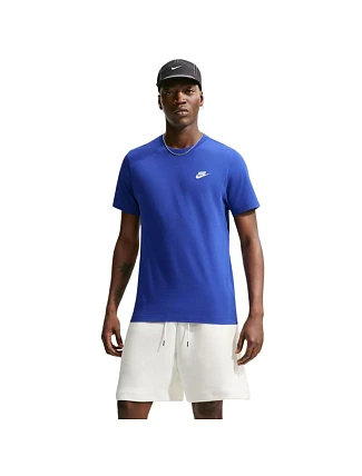 Pánské tričko Nike Club Tee, modré, AR4997, velikost 417 Pánské tričko Nike Club Tee, modré, AR4997, velikost 417
