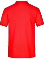 Daiber JN 708 Pánské pima piqué polo 02.0708 light red Daiber JN 708 Pánské pima piqué polo 02.0708 light red