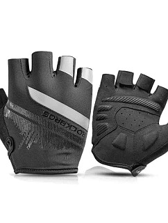 Cyklistické rukavice Rockbros S247 XL - černé