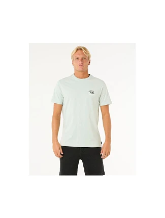 Tričko RIP CURL Desti Animals Tee, tyrkysové Tričko RIP CURL Desti Animals Tee, tyrkysové