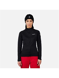 Dámská mikina ROSSIGNOL W Blackside Mix HZ Fleece, černá