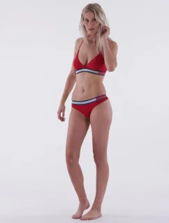 Tanga UW0UW02027-611 červená - Tommy Hilfiger