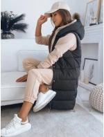 Dámská prošívaná vesta NOELIA černá FashionStreet TY3134