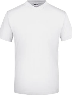 Daiber JN 03 Tričko s výstřihem do V 02.0003 white