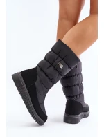 Dámské zateplené sněhule Progress PROGJ-22-136 Černé Dámské zateplené sněhule Progress PROGJ-22-136 Černé