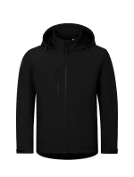 Trail softshellová bunda pánská černá