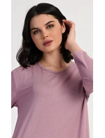 Dámské domácí šaty s tříčtvrtečním rukávem Emily