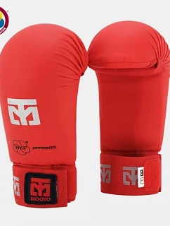 Rukavice na karate - Mitts 2 RED WKF | MOOTO
