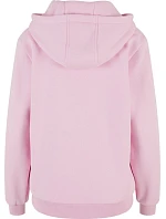 Build your Brand BY 289 Dámská oversize mikina s kapucí "Fluffy" 56.0289 soft pink
