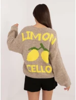 Jumper MI SW 2108.92 béžový