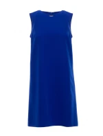 S408 Šaty bez rukávů - královská modř S408 Šaty bez rukávů - královská modř