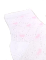 YOCLUB SKL-0014 Ažurové ponožky 0-9 měsíců