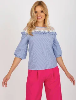 Halenka LK BZ 509336.55P bílá a modrá