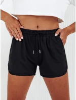 Dámské teplákové kraťasy GO SPORT černé FashionStreet SY0414 Dámské teplákové kraťasy GO SPORT černé FashionStreet SY0414