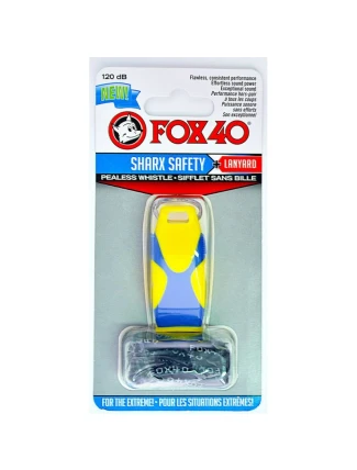 FOX40 Sharx Bezpečnostní píšťalka + šňůra 8703-2208