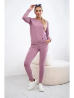 Tmavě růžová tepláková souprava Tmavě růžová tepláková souprava