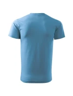 Heavy New tričko unisex azurově modrá