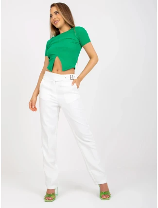 Dámské kalhoty BR SP 113.59 Bílá - FPrice Dámské kalhoty BR SP 113.59 Bílá - FPrice