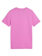 Puma ESS Centered Cat Logo Tee pink 692972 74 dětské tričko