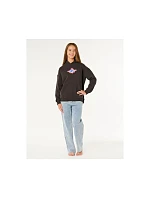 Dívčí mikina RIP CURL Sunshine Squad Hood – Girl, černá Dívčí mikina RIP CURL Sunshine Squad Hood – Girl, černá