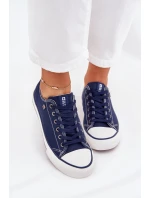 Dámské nízké tenisky Big Star – tmavě modré