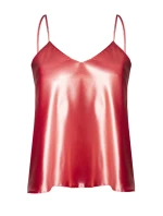 Dámský saténový top Karen Lososová - DKaren