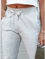 Dámské tepláky FITS světle šedé UY2186