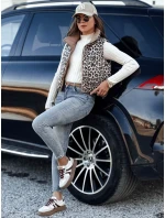 FashionStreet dámské modré džínové kalhoty UY2193