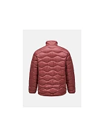 Pánská péřová bunda PEAK PERFORMANCE M Helium Down Jacket, červená barva Pánská péřová bunda PEAK PERFORMANCE M Helium Down Jacket, červená barva