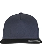 Flexfit 6007/6007T 5 panelová Snapback kšiltovka 55.6007 navy/black Flexfit 6007/6007T 5 panelová Snapback kšiltovka 55.6007 navy/black
