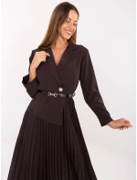 Šaty IT SK 21599.80 tmavě hnědé