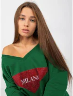 Mikina VI BL 3113.73P tmavě zelená Mikina VI BL 3113.73P tmavě zelená