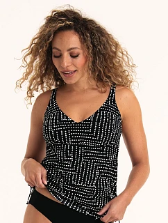 Vrchní díl plavek tankini Malaika 8851-1 černý- Anita RosaFaia