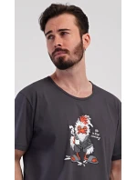 Pánské pyžamo šortky Ranní káva