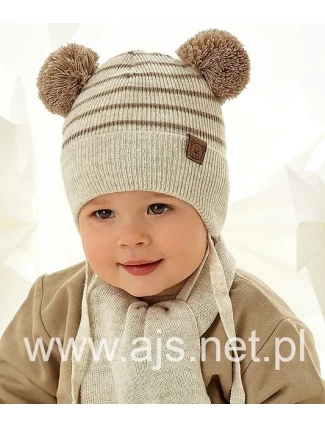 AJS sada 48-317 Chlapecká čepice+šátek
